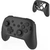 Zhixteu Custodia in Silicone per Switch 2 Pro, Custodia Protettiva Antiscivolo Morbida per Controller Switch 2 Pro (Nero)