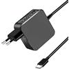 DTK Alimentatore USB C 65W Caricatore Notebook Type C per Lenovo Thinkpad Book HP Spectre ASUS Acer dell XPS Xiaomi Huawei Matebook USB Tipo C PC Portatile 20V Adattatore Alimentatore Caricabatterie