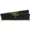 CORSAIR VENGEANCE LPX DDR4 RAM 64GB (2x32GB) 3200MHz CL16 Intel XMP 2.0 Memoria per Computer - Nero (CMK64GX4M2E3200C16)