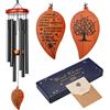 KOSSLY Campanelli a vento di simpatia per esterni, 81,3 cm, campanelli a vento commemorativi per la perdita della persona amata in memoria di madre padre, campanelli a vento di simpatia, regali per