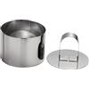 BESPORTBLE 2 Set Fuscelle per Formaggio 3D Palla di Riso Impasto