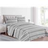 BIANCHERIAWEB Copriletto Trapuntato Quilt Estivo Piumino 100gr/mq Disegno Pinsonic Infinity Matrimoniale Grigio