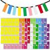 Husalsea 720 pezzi Etichette colorate, Etichette cavi, A4 Segnacavi Elettrici Autoadesivi, Etichette colorate impermeabili e antistrappo, 12 colori 24 fogli per marcatura e organizzazione