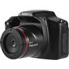 Jrifedptry Fotografia professionale Fotocamera SLR Videocamera digitale Portatile Palmare 16X Zoom Digitale 16MP Uscita HD Fotocamera Selfie