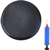Mikiuly Cuscino Propriocettivo, Balance Disc, Cuscino per l'Equilibrio, Disco per Allenare la Stabilità, Cuscino Gonfiabile per Migliorare la Postura, per Yoga, Pilates, con Pompa a Mano,33 cm