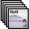 Americanflat Galleria Collection - Cornice portafoto da 30,5 x 30,5 cm, in plexiglas lucido, per parete, nero