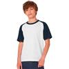B&C Abbigliamento personalizzate. Maglietta da bambino personalizzata B&C Collection Base-Ball /Kids - B&C personalizzate o neutre