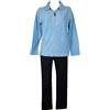 Campagnolo Tuta donna DYNAMIC F.LLI invernale pile giacca aperta davanti con zip articolo 8Z76476, 400Z Persia - navy, M