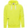 PAYPER Atlanta+ Felpa da Uomo con Cappuccio e Taschino Zip, Colore: Giallo Fluo, Taglia: 5XL