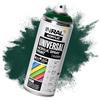 INRAL Vernice spray - verde muschio lucido RAL6005 vernice spray universale 400 ml. bomboletta spray per metallo, plastica, legno e pietra, alta copertura, resistente alla pioggia e ai raggi UV, per