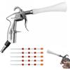 SGZQKZ Pistola per Compressore Ad Aria, 6-9,2 Bar Pistola Soffiaggio Aria Compressa, con 5 Pezzi Tubo, Pistola Schiuma Lavaggio Auto, per la Pulizia Auto e Dei Pavimenti