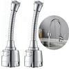 Ashuxxn Aeratore Rubinetto Prolunga 360 ° Girevole Lavello Rubinetto Prolunga Rubinetto Spruzzatore Rubinetto Doccetta per lavandino Cucina