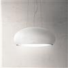 ELICA Cappa Sospesa, Linea SEASHELL WH MAT/F/80, 80 cm, Bianco Opaco - PRF0098392