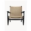 Carl Hansen & Søn Poltrona con seduta e schienale intrecciati CH25
