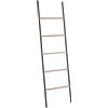 Gedy Porta Asciugamani Scala in piedi Kenta Nero Opaco