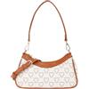 Valentino Lady Re, Borsa Donna, Bianco/Cuoio, OneSize