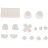 Gazechimp Pulsante Tappo Cover Completo Thumbstick Mod Set Per Sony PS4 Controllore - Bianco