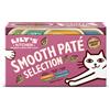 Lily's Kitchen Smooth Paté Selection 8 x 85 g umido gatto - Mix: 2x Agnello + 2x Tacchino & Anatra + 2x Pollo + 2x Pollo & Selvaggina