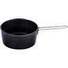 Ⓜ️🔵🔵🔵 Fissler Pentolino - Pentolino, Serie Adamant, Capacità 2 Litri, Diametro 18 cm, Nero (esterna/ interna), Manico in acciaio inox lucidato, Fondo Fissler CookStar