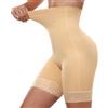 Xnova Shapewear Guaina Contenitiva Donna Pancia Piatta, Invisibile Pantaloncini Antisfregamento Senza Cuciture, Vita Alta Shorts Modellante Mutande Contenitive Boxer Dimagrante (Beige, XXL)