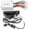 Drfeify Pedale Acceleratore, Controllo Motore Spazzola Sensibile, Controller 24V 500W con Chiavi di Blocco for Scooter, Bici Elettrica, Adults, Young Adults, City, Daily Use