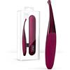 Senzi - vibratore clitoride ricaricabile, impermeabile (rosso)