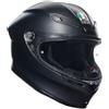 AGV CASCO INTEGRALE AGV K6 S 06 MONO CARBON COMPOSITO NERO OPACO TAGLIA XS S M L XL