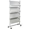 helit H6813499 - Espositore per opuscoli the rolling show 12 x DIN A4