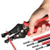 Jadeshay Pinza Spelafili Automatica,Pinza Spelafili Solare Fotovoltaica Multifunzionale Spelafili Elettricista 2.5/4/6mm² Tagliacavi Spelacavi per Cavi Elettricista