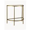 BePureHome Consolle con piani in vetro e finitura antica Goddess
