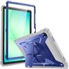 FINTIE Antiurto Cover per Samsung Galaxy Tab A9+ 11 Pollici 2023 (SM-X210/X216/X218), [Doppio Strato] Robusto Unibody Hybrid Protettivo Kickstand Custodia con Proteggi Schermo Incorporat, Blu