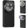 NEEWER 14 Ultra Case, custodia protettiva resistente con ricarica wireless, supporti per lenti da 17 mm e adattatore per filtro da 67 mm, TPU + pelle sintetica PC, compatibile con Xiaomi 14 Ultra