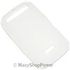 BLACKBERRY CUSTODIA ORIGINALE IN SILICONE SKIN CASE 9500 WHITE