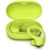 JLab Go Air Sport - Cuffie Running, Auricolari Bluetooth Sport, Resistenti al sudore IP55, 32ore di riproduzione Bluetooth, Suono personalizzabile EQ3, Chiamate Chiare C3, Cuffie in ear, Giallo
