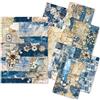Craftmix Urban Blue Denim Mixed A5 Tissue & Vellum
