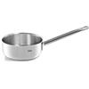 Ⓜ️🔵🔵🔵 Fissler Pentolino - Pentolino, Serie San Francisco, Capacità 1.2 Litri, Diametro 16 cm, Acciaio inox satinato (esterna)/ Acciaio inox lucidato (interna), Manici in acciaio inox con occhiello, Fondo Superthermic