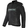 DAINESE - Herosphere Air Tex Jacket Wmn, Giacca Moto in Tessuto, Ventilata e Estiva, Donna, Nero/Grigio/Verde Chiaro, 50