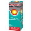 FARMA 1000 Srl Nurofen Febbre e Dolore Bambini 200 mg/5 ml Ibuprofene Indicato per Febbre Dolori ai Denti e Muscolari Sospensione Orale Fragola 100 ml