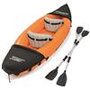 Bestway 65077 | Hydro-Force - Kayak Gonfiabile Lite Rapid, 2 posti, 321X88 cm, Pagaie incluse