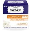 Acqua alle Rose, Crema Viso Illuminante Antirughe con Vitamina C di Rosa Canina e Vitamina C Micellare, Antirughe, Antimacchie, Antiossidante e Illuminante, SPF20, Pelle Elastica e Radiosa - 50 ml