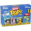 Funko Bitty Pop! Disney - Mickey Mouse, Minnie Mouse (pink Dress), Pluto E una Mini Figura Misteriosa a Sorpresa - 0.9 Inch (2.2 Cm) da Collezione - Ripiano Espositivo Impilabile Incluso