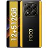 Xiaomi Poco X7 Smartphone 12+512GB, 45 W Turbo Ricarica, 1,5K 120Hz AMOLED CrystalRes Schermo Curvo, Fotocamera Principale Da 50 MP Con OIS Antipolvere, IP68, Batteria Grande 5110mAh -Nero