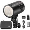 Godox AD100Pro Pocket Studio Ritratto Flash Light Photography Lampada 5800K 1 / 8000s Sincronizzazione TTL/Multi/M Flash Sistema X wireless 2.4G integrato con batteria ricaricabile 2600mAh