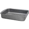 Tognana Teglia Forno Lasagnera Antiaderente Rettangolare in Alluminio 25 x 18 cm colore Grigio - Mythos