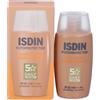 ISDIN Srl Isdin Fusion Water Magic Medium Crema 50 ml - Fotoprotettore Colorato Viso Alta Protezione UV