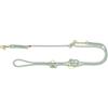TRIXIE V-Linea Soft Rope, XS-S, 2 m/6 mm, Salvia - Guinzaglio regolabile per cani di piccola taglia in rugiada intrecciata, regolabile in 3 posizioni - 1985216