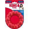 KONG Ring gioco per cani - M/L: Ø 10,8 x H 3,18 cm