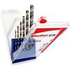 Fischer Set Punte Trapano Professionali per Metallo Hss, Trasparente, Ø 2-8 mm (6 Punte)