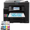 Epson EcoTank ET-5855 + Cover Plus OSS 3Y + set inchiostri