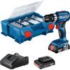 Bosch Trapano a Percussione BOSCH GSB 18V-45 82 Pezzi 45 Nm 0 601 9K3 306